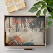 Papier Mousseline Découpage Skeleton Party Couple (Cadeau)