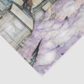 Papier Mousseline Découpage Skyline de New York (Détail)