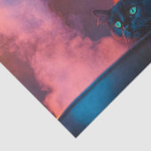 Papier Mousseline Découpage Sorcières mystiques Cauldron Brew & Cat (Détail)