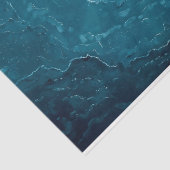 Papier Mousseline Découpage sous-marin de la baleine marine (Détail)