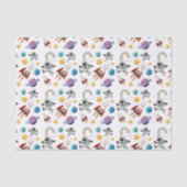 Papier Mousseline Découpage spatial (Recto)