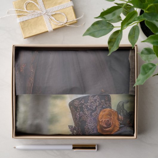 Papier Mousseline Découpage Squelette Famille Scaselton (Cadeau)