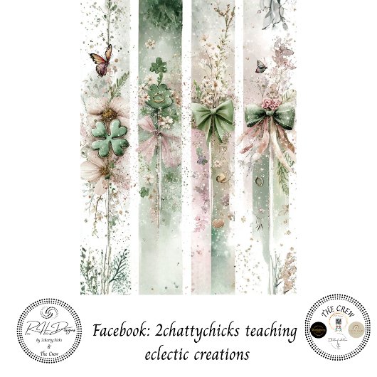 Papier Mousseline Decoupage St. Patrick's Coordinated Panels 