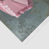 Papier Mousseline Découpage standard de caniche noir victorien Attir (Détail)