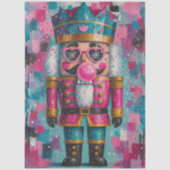 Papier Mousseline Decoupage Starlight Sass Whimsical Nutcracker  (Recto)