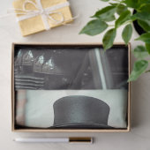 Papier Mousseline Découpage Steampunk Black Standard Poodle Biker (Cadeau)