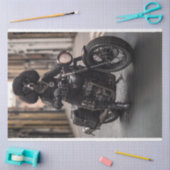 Papier Mousseline Découpage Steampunk Black Standard Poodle Max (Artisanat)