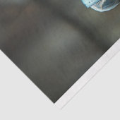 Papier Mousseline Découpage Steampunk Blue Frog Papier Tissu (Détail)