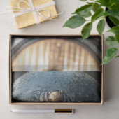 Papier Mousseline Découpage Steampunk Blue Standard Poodle (Cadeau)