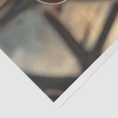 Papier Mousseline Découpage Steampunk Flying Dachshund (Détail)