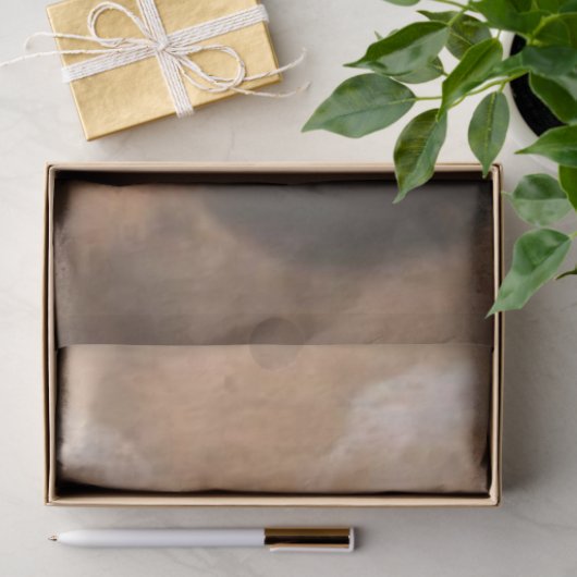 Papier Mousseline Découpage Steampunk Fox Portrait Smokin Pipe (Cadeau)