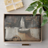 Papier Mousseline Decoupage Steampunk Gearwork Corset Mannequin  (Cadeau)