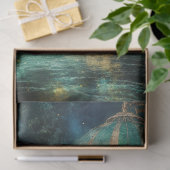 Papier Mousseline Découpage Steampunk Hot Air Balloon Ciel cosmique (Cadeau)