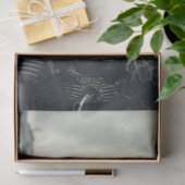 Papier Mousseline Découpage Steampunk Leo Leopard Motorcycle Rider (Cadeau)