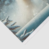 Papier Mousseline Découpage Steampunk Père Noël équitation White Hor (Détail)