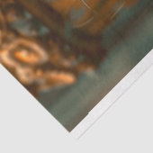 Papier Mousseline Découpage Steampunk Sheriff Alligator (Détail)