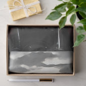 Papier Mousseline Découpage Steampunk Standard Poodle Motorcycle (Cadeau)