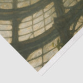 Papier Mousseline Decoupage Steampunk Victorian Gardener Art (Détail)