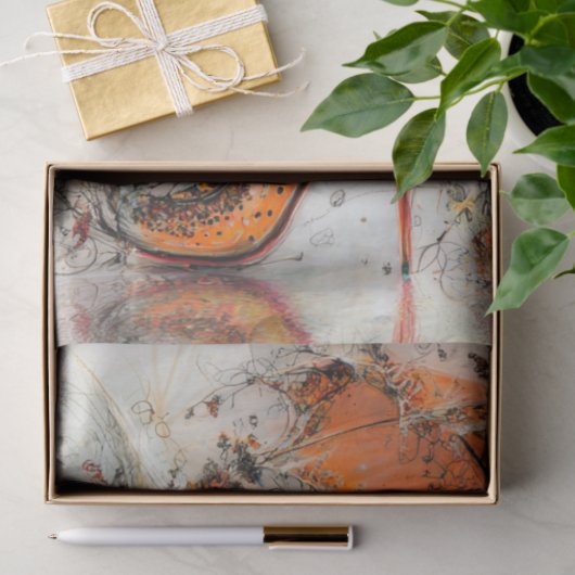 Papier Mousseline Découpage Stiletto Whimsy Automne Flair Feline (Cadeau)