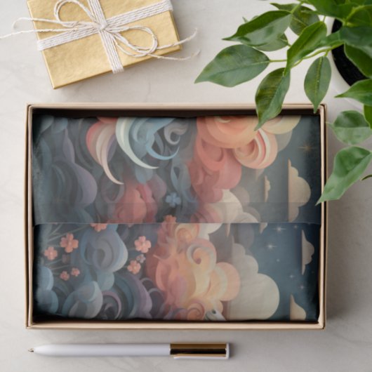 Papier Mousseline Découpage style Cheval déco (Cadeau)