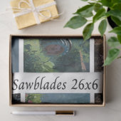 Papier Mousseline Découpage Style Ferme Rustique 26x16 pour Scies à  (Cadeau)