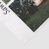 Papier Mousseline Découpage Style Ferme Rustique 26x16 pour Scies à  (Détail)