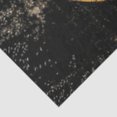 Papier Mousseline Decoupage Sunset Bigfoot Silhouette Walking (Détail)