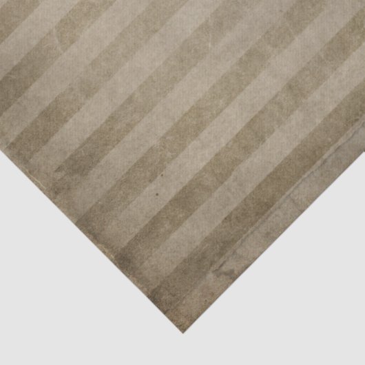 Papier Mousseline Découpage Tan Stripes Distantes (Détail)