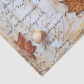 Papier Mousseline Découpage Thanksgiving (Détail)