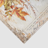Papier Mousseline Découpage Thanksgiving (Détail)