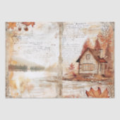 Papier Mousseline Découpage Thanksgiving (Recto)