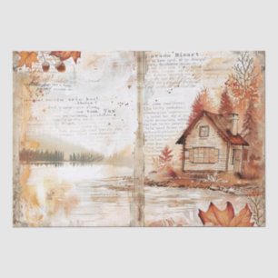 Papier Mousseline Découpage Thanksgiving