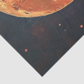 Papier Mousseline Découpage Thème Occidental Cowboy Riding Vers La L (Détail)