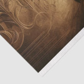 Papier Mousseline Découpage Tissu Papier Art Déco Lady Gothique (Détail)