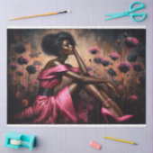 Papier Mousseline Découpage Tissu Papier Hot Pink Pops Femme (Artisanat)