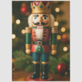 Papier Mousseline Decoupage Traditional Nutcracker Christmas  (Recto)