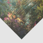 Papier Mousseline Decoupage Tropical Hawaii Rainforest Jungle (Détail)