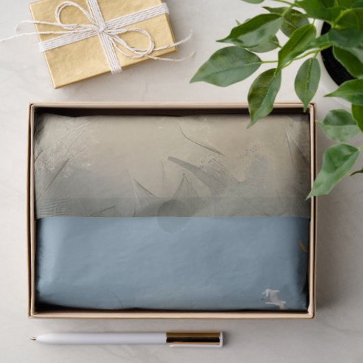 Papier Mousseline Decoupage Tropical Racoons Surf Squad  (Cadeau)