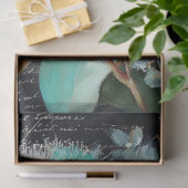 Papier Mousseline Découpage turquoise de la noix (Cadeau)