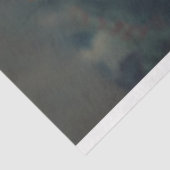 Papier Mousseline Découpage Turquoise rose Iguana (Détail)