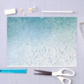 Papier Mousseline Découpage Turquoise Splatter (Artisanat)