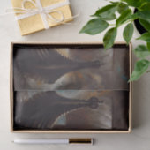 Papier Mousseline Découpage Twin Viking Longships (Cadeau)