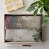 Papier Mousseline Decoupage Twinkling Christmas Santa (Cadeau)