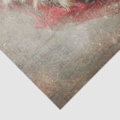 Papier Mousseline Decoupage Twinkling Christmas Santa (Détail)