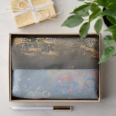 Papier Mousseline Découpage Vaches Buble Bain Antique Baignoire (Cadeau)