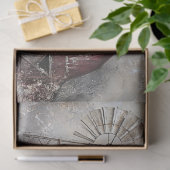 Papier Mousseline Découpage Vaches de moulin à vent Patiné à granges (Cadeau)