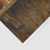 Papier Mousseline Découpage Vaches de scène à barres lunaires à boir (Détail)