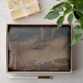 Papier Mousseline Découpage Vaches lunaires dans la barre laitière (Cadeau)