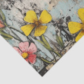 Papier Mousseline Découpage Valentine Red Heart À damiers Motif (Détail)