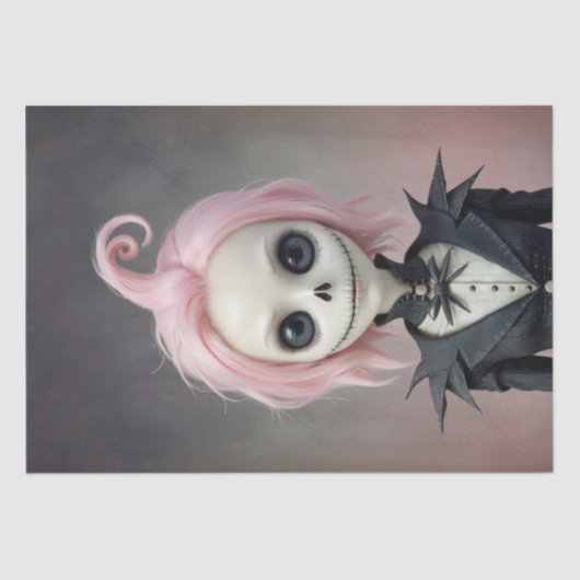 Papier Mousseline Découpage valse de minuit (Recto)